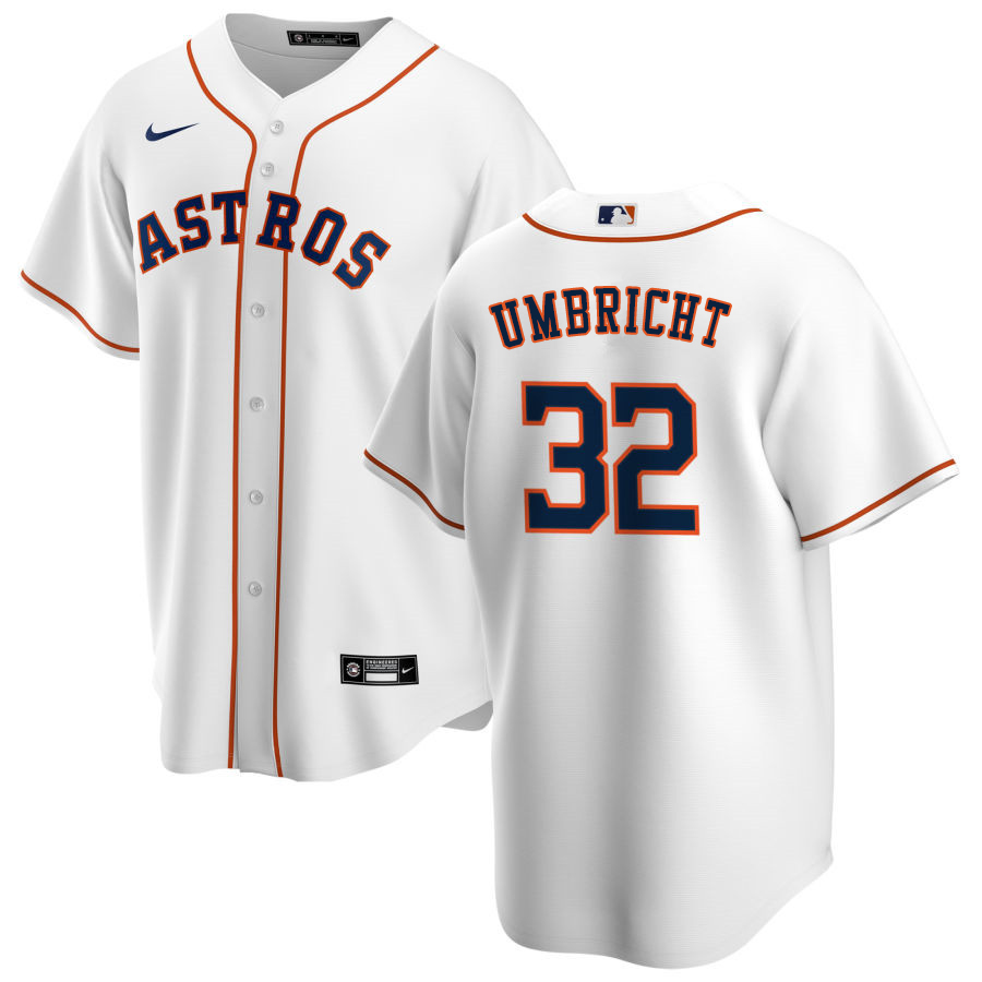 Nike Men #32 Jim Umbricht Houston Astros Baseball Jerseys Sale-White